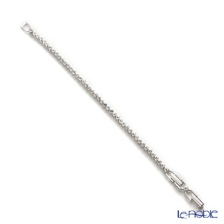 スワロフスキー ブレスレット Imber Emily Tennis ラウンド ホワイト／ロジウム SW1808960