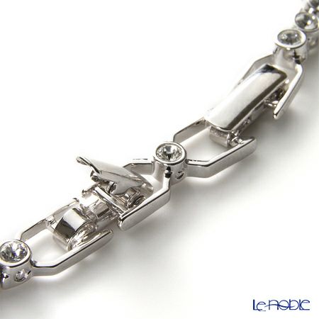 スワロフスキー ブレスレット Imber Emily Tennis ラウンド ホワイト／ロジウム SW1808960