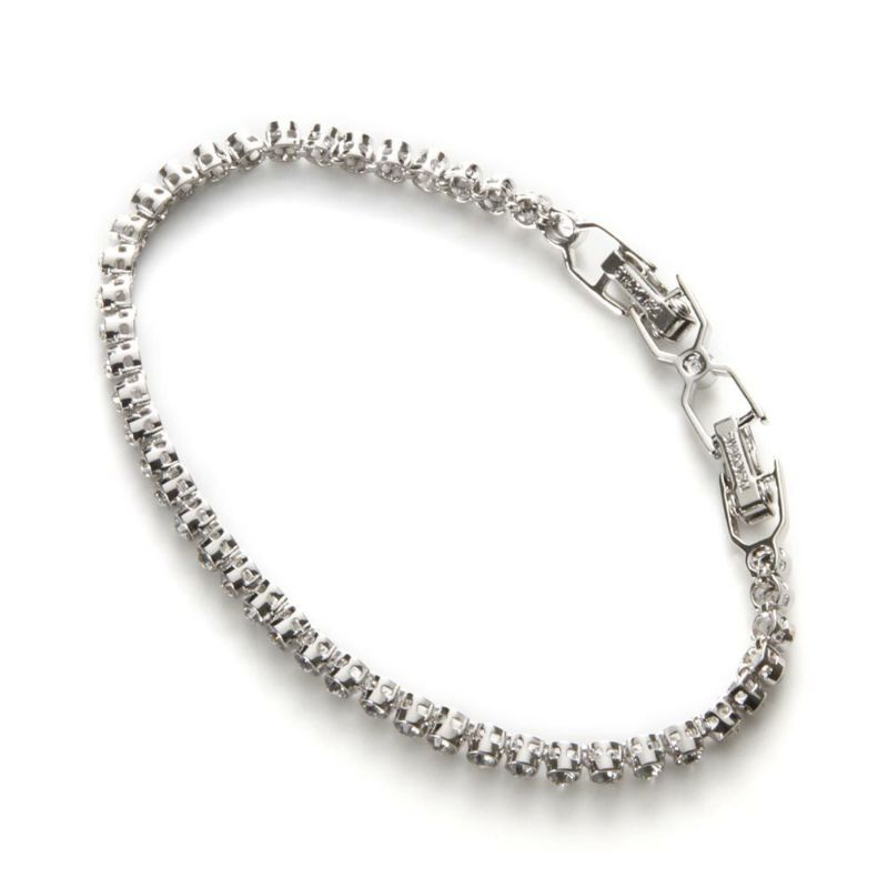 スワロフスキー ブレスレット Imber Emily Tennis ラウンド ホワイト