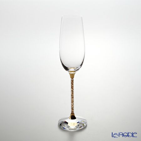 スワロフスキー Crystalline／シャンパンフルート ゴールド（2個セット） SWV5-102-143