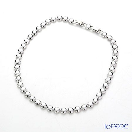 スワロフスキー ネックレス Una Angelic Tennis ラウンド ホワイト／ロジウム SW5117703