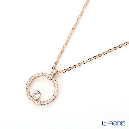 スワロフスキー ペンダント Constella ホワイト／ローズゴールド SW5202446