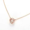 スワロフスキー ネックレス Una ラウンド ホワイト／ローズゴールド SW5272364