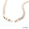 スワロフスキー ネックレス Una Angelic Tennis ラウンド ホワイト／ローズゴールド SW5367845