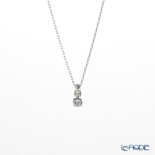 スワロフスキー ペンダント Stilla Attract ラウンド ホワイト／ロジウム SW5414970 18AW