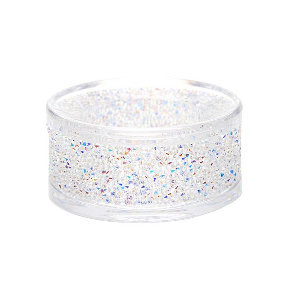 スワロフスキー Shimmer ティーライトキャンドルホルダー パープル（バイオレット） SWV5-428-722