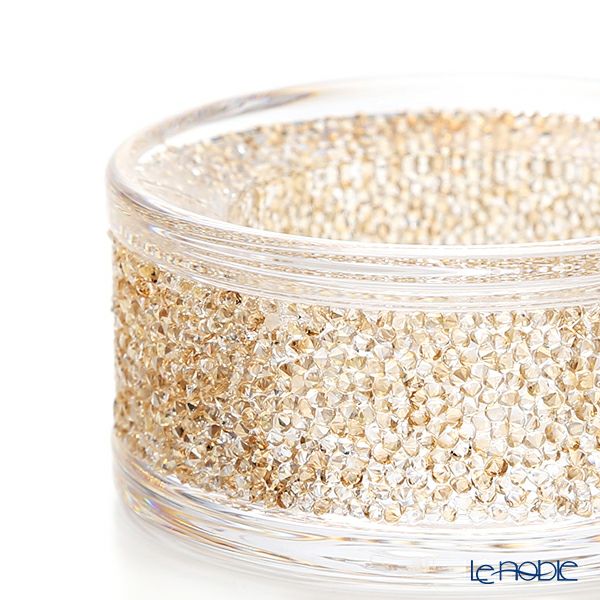 スワロフスキー Shimmer ティーライトキャンドルホルダー（ゴールド） SWV5-428-724 20AW