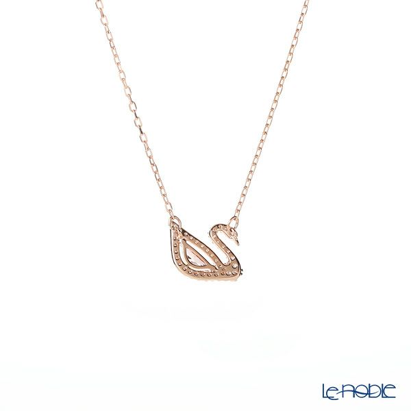 スワロフスキー ネックレス Swan スワン ピンク／ローズゴールド SW5469989 19SS
