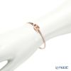 スワロフスキー ブレスレット Una ラウンド楕円形 ホワイト／ローズゴールド SW5472382 19SS