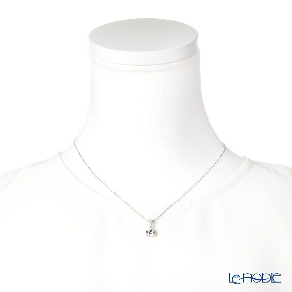 スワロフスキー ペンダント Stilla ラウンド ホワイト／ロジウム SW5472635 19AW