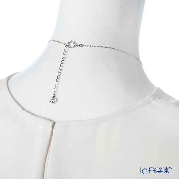 スワロフスキー ネックレス Swan スワン ホワイト／ロジウム SW5514421