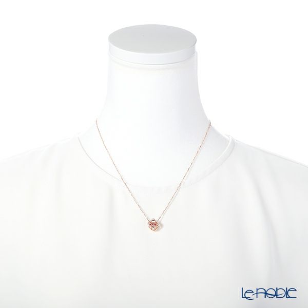 スワロフスキー ネックレスス Una クローバー ピンク／ローズゴールド SW5514488 20SS