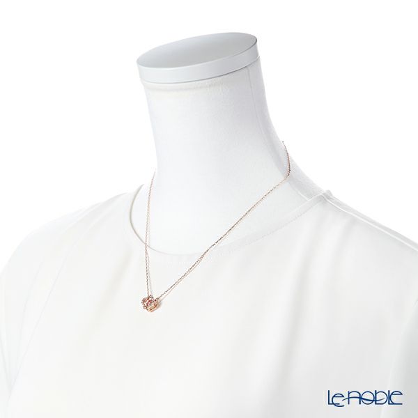 スワロフスキー ネックレスス Una クローバー ピンク／ローズゴールド SW5514488 20SS