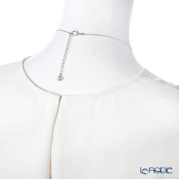 スワロフスキー ネックレス Mesmera ハート ホワイト／ロジウム SW5517117 20SS