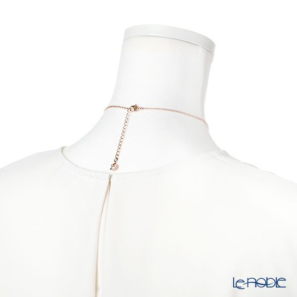 スワロフスキー ネックレス Hyperbola インフィニティ＆ハート ホワイト／ローズゴールド SW5518865 20SS