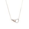 スワロフスキー ネックレス Hyperbola インフィニティ＆ハート ホワイト／ローズゴールド SW5518865 20SS