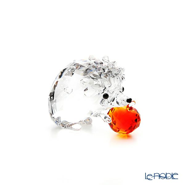 スワロフスキー ハリネズミとリンゴ SWV5-532-203 20AW