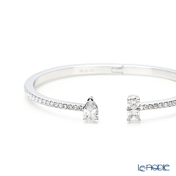 スワロフスキー バングル Mesmera ミックス ホワイト／ロジウム M SW5556912 20AW