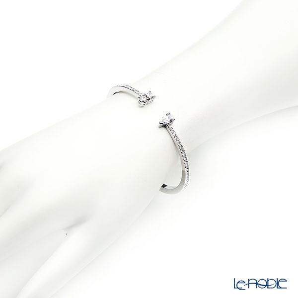 スワロフスキー バングル Mesmera ミックス ホワイト／ロジウム M SW5556912 20AW