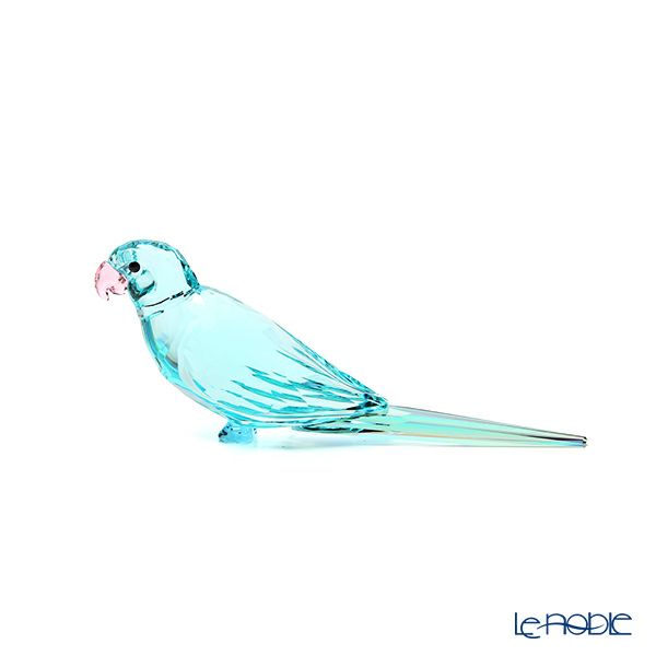 スワロフスキー Jungle Beats ブルーのインコ Paco SWV5-574-519 21SS