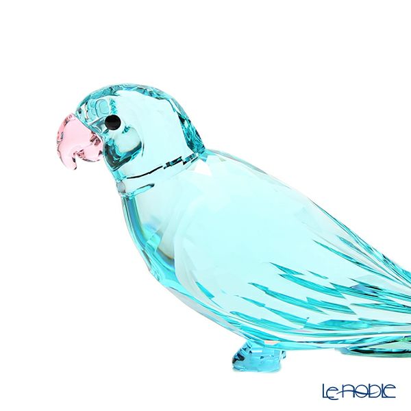 スワロフスキー Jungle Beats ブルーのインコ Paco SWV5-574-519 21SS