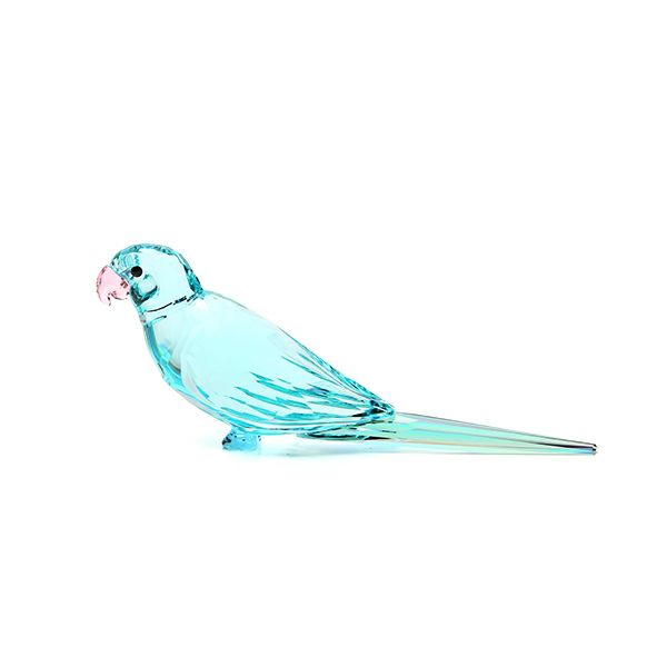 スワロフスキー Jungle Beats ブルーのインコ Paco SWV5-574-519 21SS