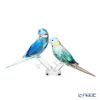 スワロフスキー Jungle Beats インコのカップル Fife ＆ Fifer SWV5-577-124 21SS