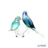スワロフスキー Jungle Beats インコのカップル Fife ＆ Fifer SWV5-577-124 21SS