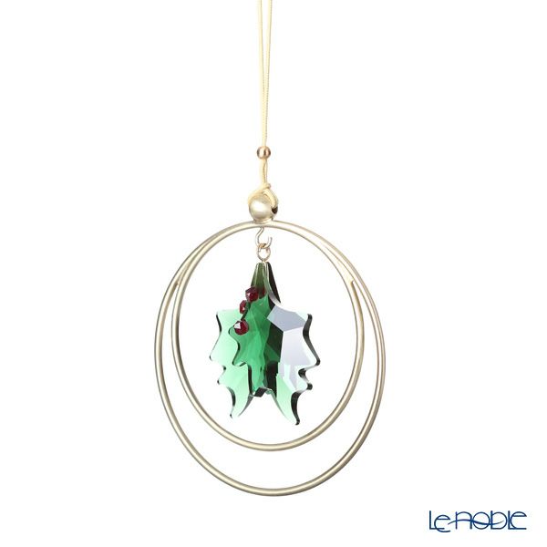 スワロフスキー Garden Tales ヒイラギの葉 オーナメント SWV5-594-495 21AW クリスマス