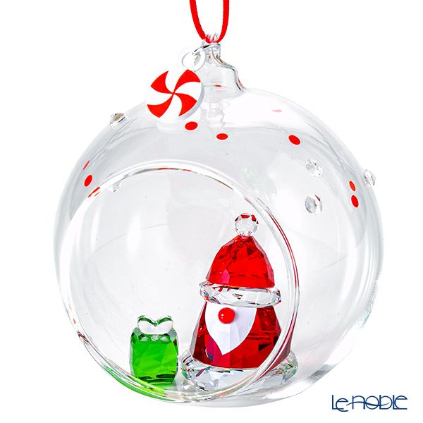 スワロフスキー Holiday Cheers サンタクロース ボールオーナメント SWV5-596-382 21AW