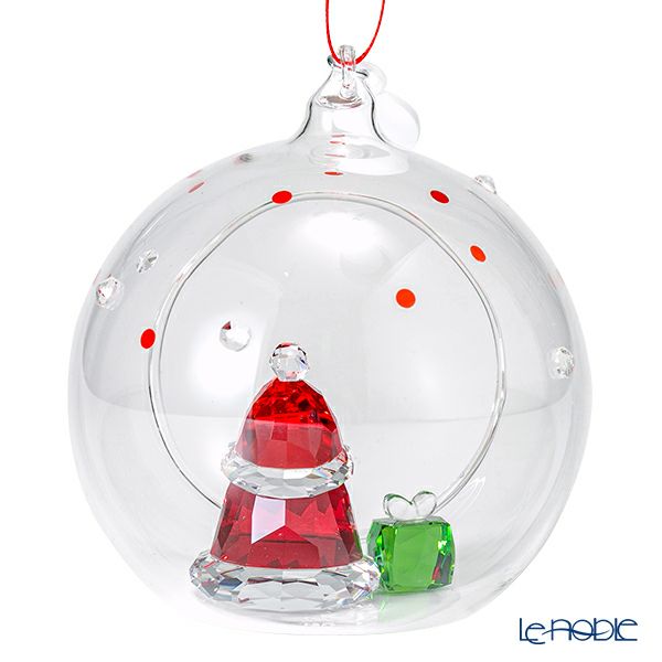 スワロフスキー Holiday Cheers サンタクロース ボールオーナメント SWV5-596-382 21AW