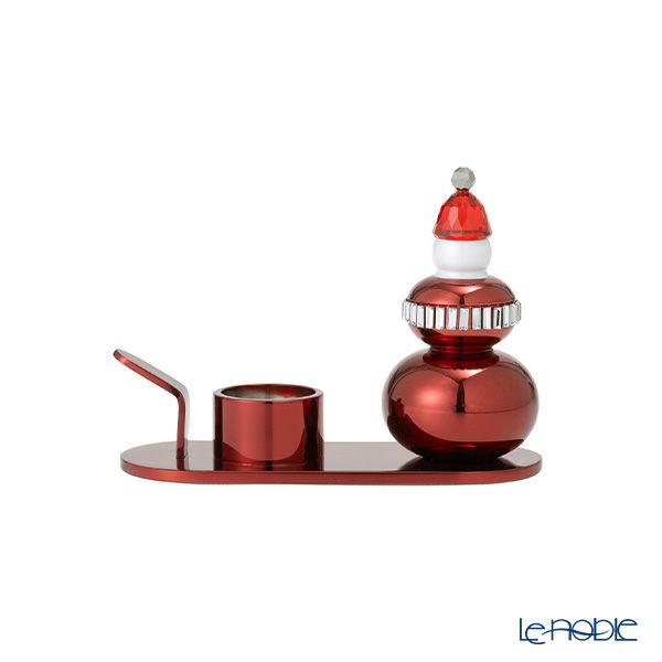 スワロフスキー Holiday Cheers サンタクロースキャンドルホルダー SWV5-596-392 21AW ※キャンドルは付属しておりません。