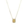 スワロフスキー ネックレス Una オクタゴン イエロー／ゴールド SW5598421 21SS