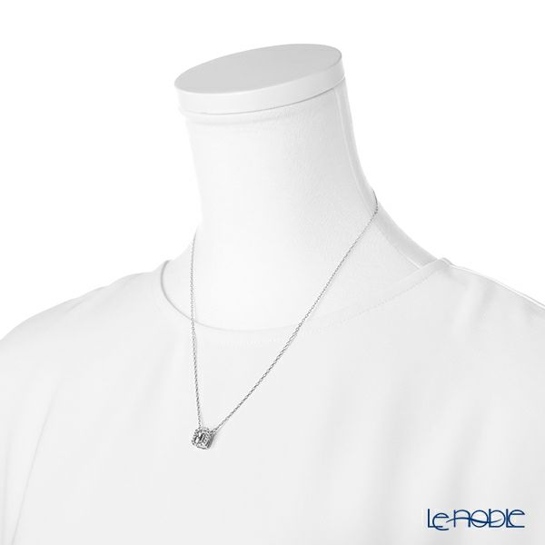 スワロフスキー ネックレス Una オクタゴン ホワイト／ロジウム SW5599177 21SS