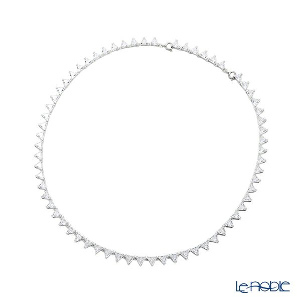 スワロフスキー ネックレス Matrix Tennis トライアングル ホワイト／ロジウム SW5599191 21SS