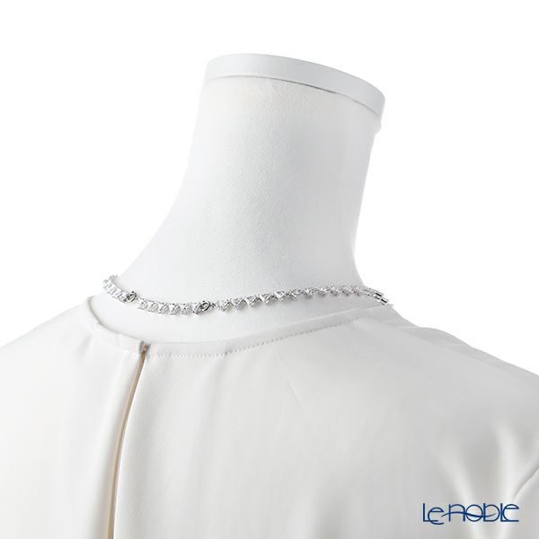 スワロフスキー ネックレス Matrix Tennis トライアングル ホワイト／ロジウム SW5599191 21SS