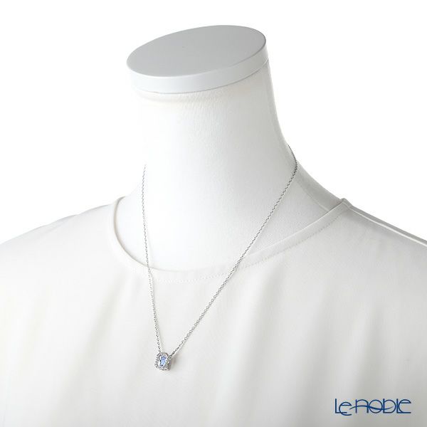 スワロフスキー ネックレス Una オクタゴン ブルー／ロジウム SW5614926 21AW