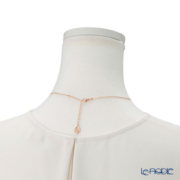 スワロフスキー ペンダント Una ラウンド パープル／ローズゴールド SW5620551