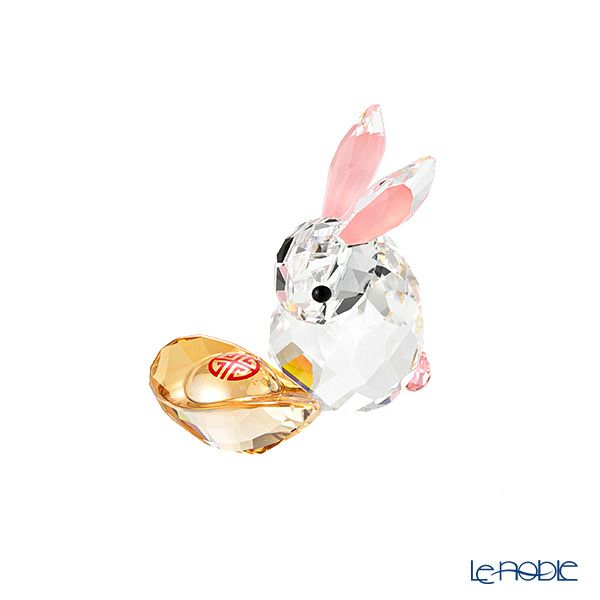 スワロフスキー Asian Symbols ウサギ／ラビット オブジェ SWV5634031 22AW （2023年／令和5年 干支 卯）