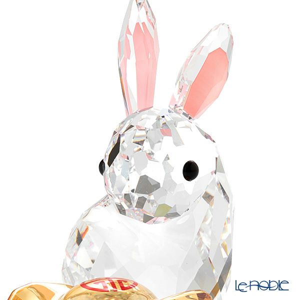 スワロフスキー Asian Symbols ウサギ／ラビット オブジェ SWV5634031 22AW （2023年／令和5年 干支 卯）