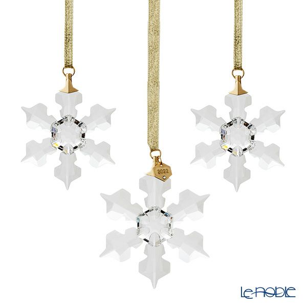 スワロフスキー Annual Edition オーナメントセット 2022年度限定生産品 クリア SWV5634889 22AW