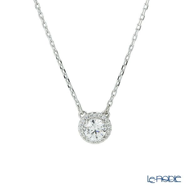 スワロフスキー ペンダント Una Angelic ラウンド ホワイト／ロジウム SW5636264 22AW