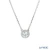 スワロフスキー ペンダント Una Angelic ラウンド ホワイト／ロジウム SW5636264 22AW
