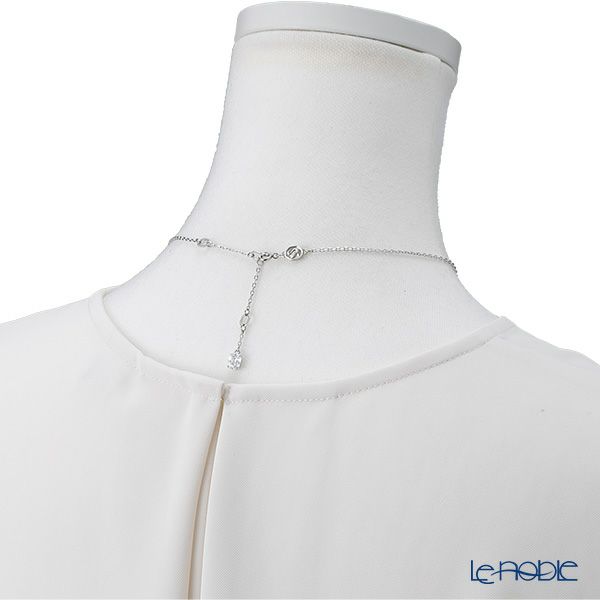 スワロフスキー ペンダント Stilla ラウンド ホワイト／ロジウム SW5636706 22AW