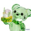 スワロフスキー クリスベア Birthday Bears SW5639858 23SS ピンク＆グリーン クリスベア／Krisbear