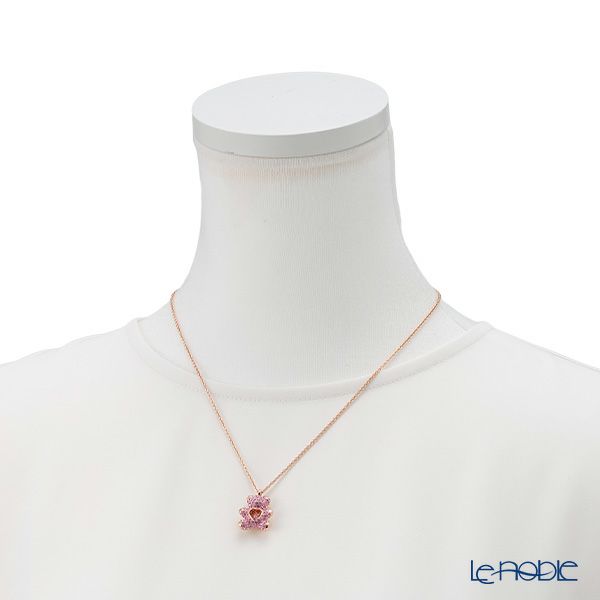 スワロフスキー ペンダント テディ Teddy クマ＆ハート （ピンク／ローズゴールド） SW5642976