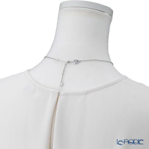 スワロフスキー ペンダント Matrix ハート ホワイト／ロジウム SW5647924 23SS