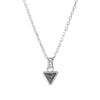 スワロフスキー ペンダント Chroma グレー／ロジウム トライアングル SW5648752 23SS