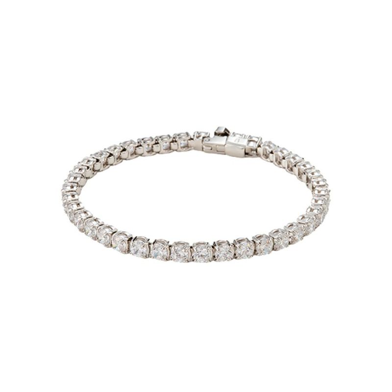 スワロフスキー ブレスレット Matrix Tennis テニス ラウンド ホワイト
