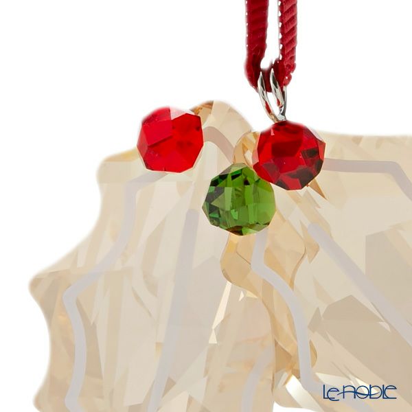スワロフスキー Holiday Cheers ジンジャーブレッド ヒイラギオーナメント SW5656277 23AW